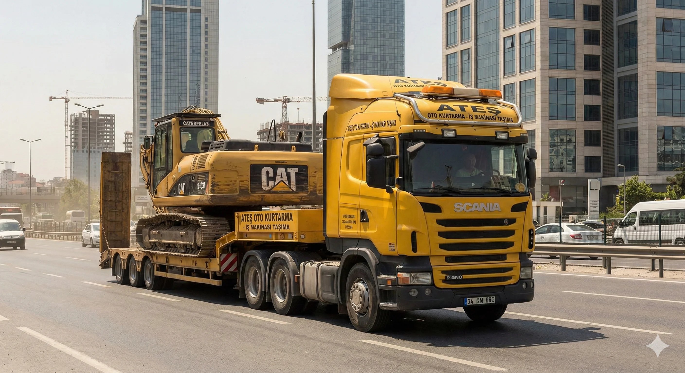 İş Makinası Çekici